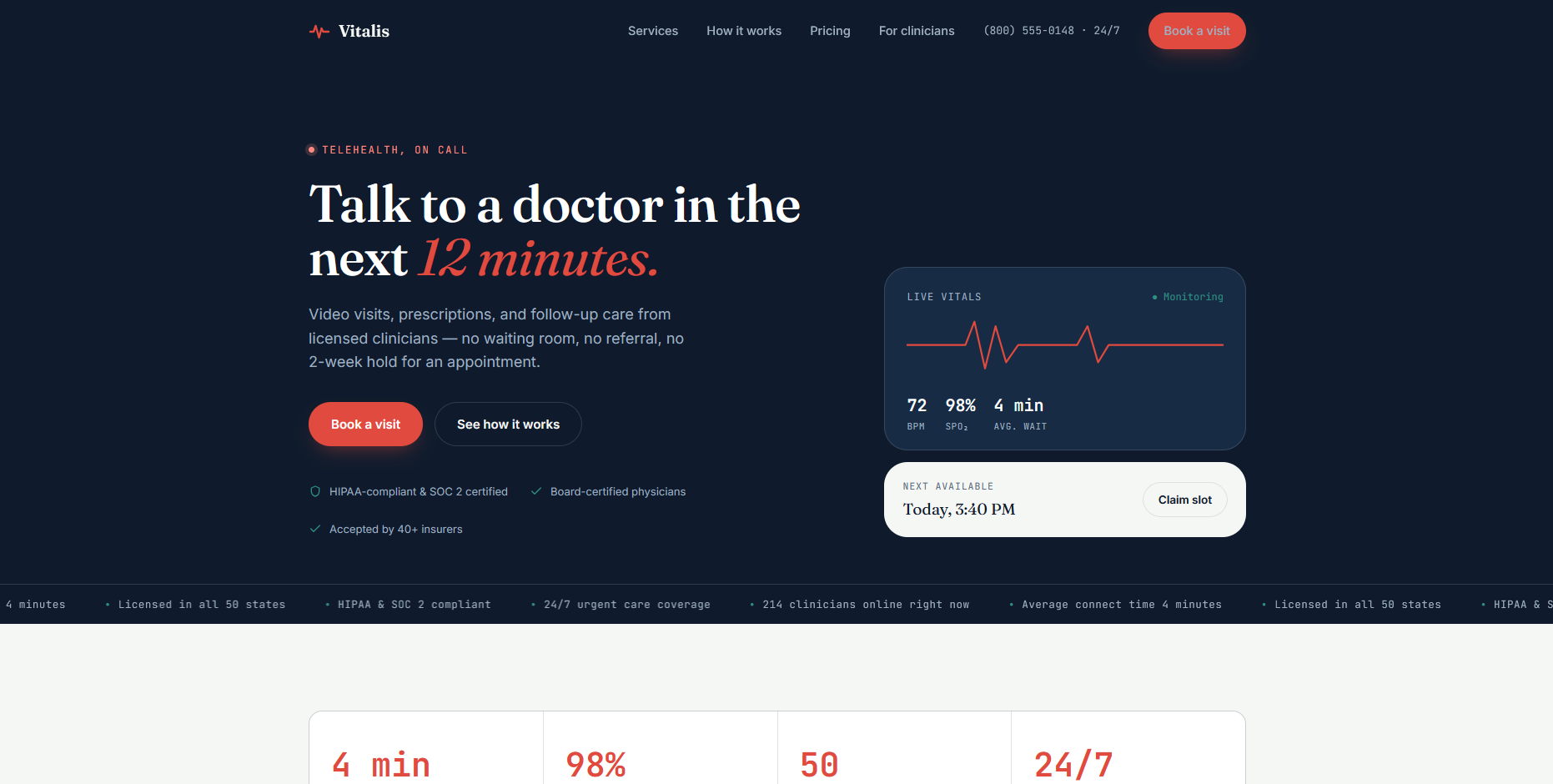 Healthcare Website